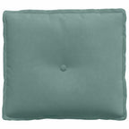 vidaXL Rückenkissen Meergrün 50 x 45 cm Cordstoff