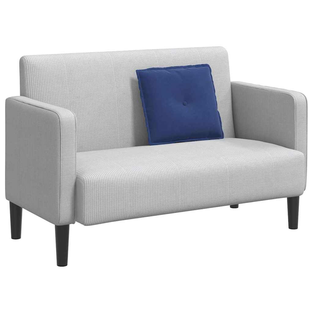 vidaXL Rückenkissen Polizeiblau 50 x 45 cm Cordstoff