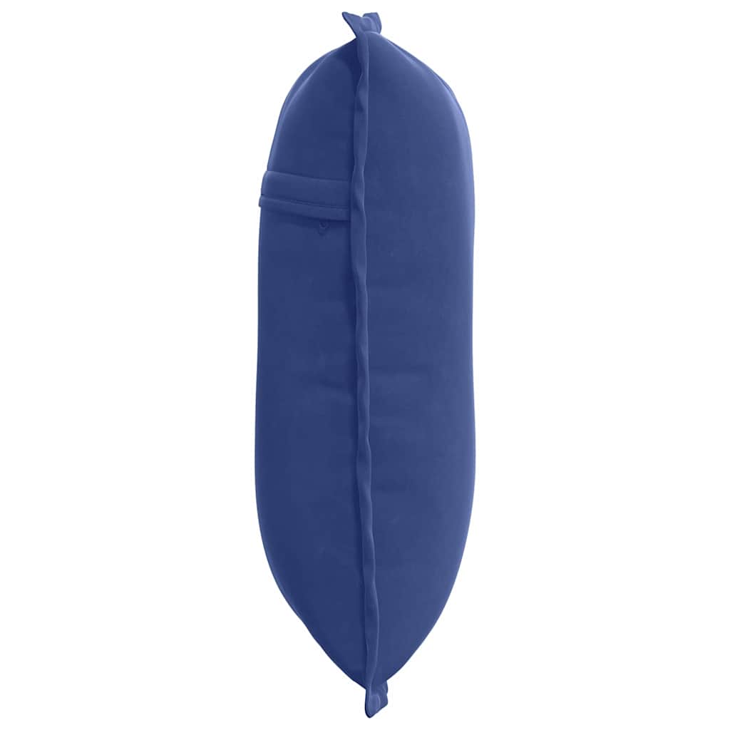 vidaXL Rückenkissen Polizeiblau 50 x 45 cm Cordstoff