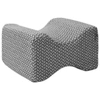 vidaXL Knierolle Einfarbig Grau 26 x 21,5 x 15 cm Viscoschaum