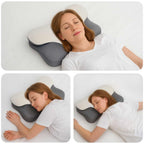 vidaXL Nackenkissen Weiß Viscoschaum 57 x 36 x 13 cm