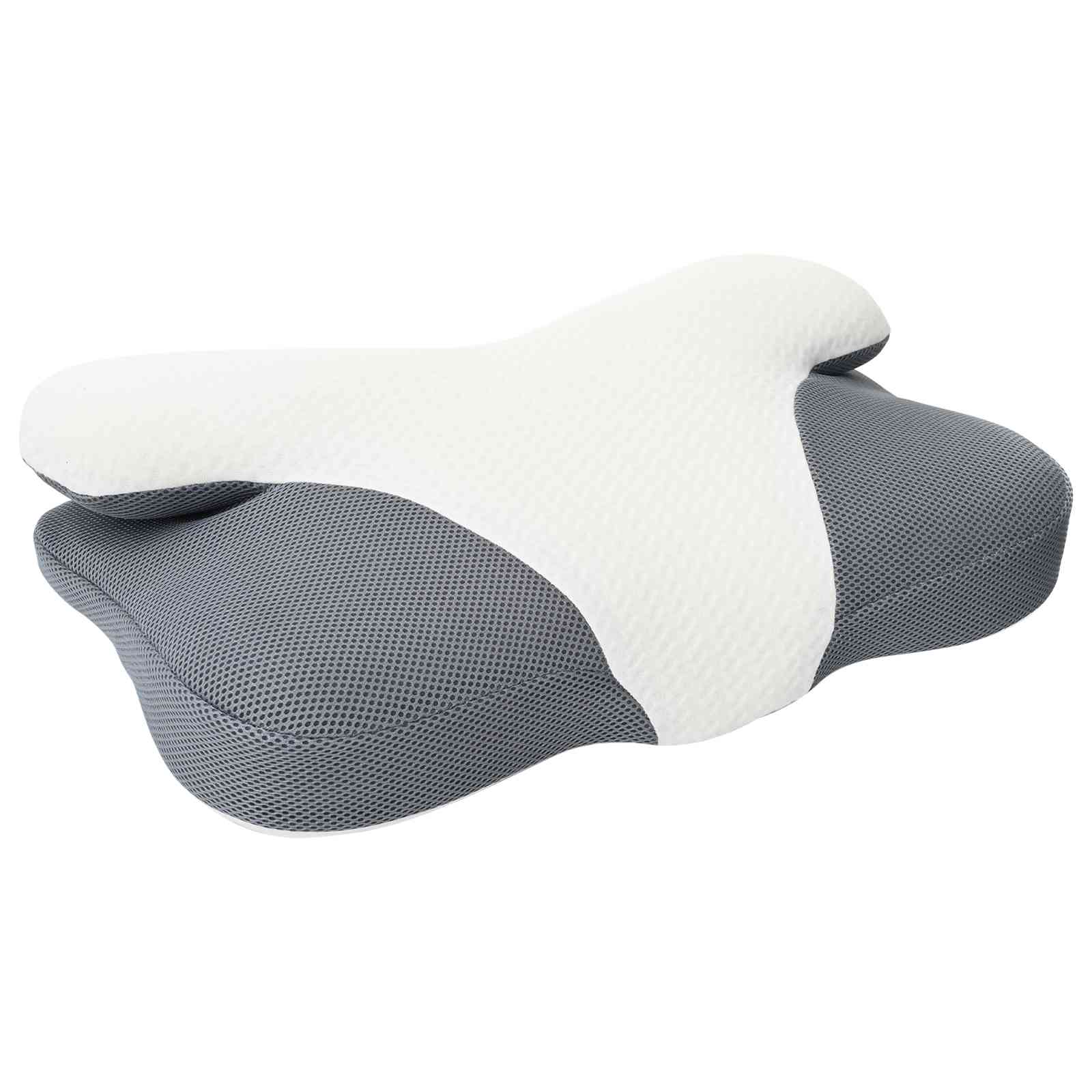 vidaXL Nackenkissen Weiß Viscoschaum 57 x 36 x 13 cm