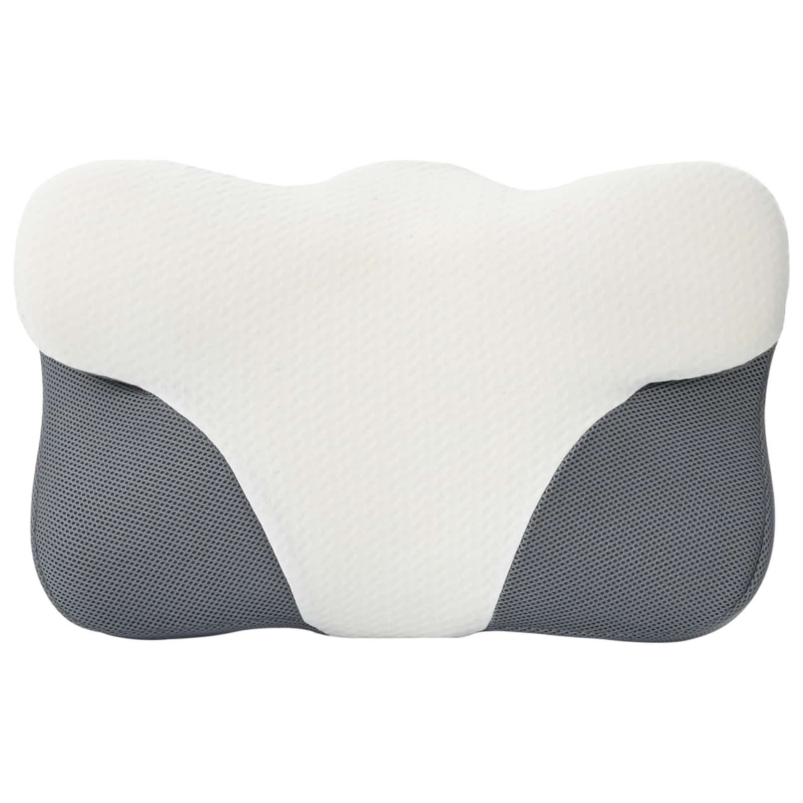 vidaXL Nackenkissen Weiß Viscoschaum 57 x 36 x 13 cm