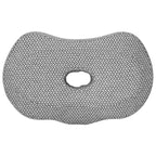 vidaXL Nackenstützkissen Grau 53 x 34,5 x 10,5 cm Viscoschaum