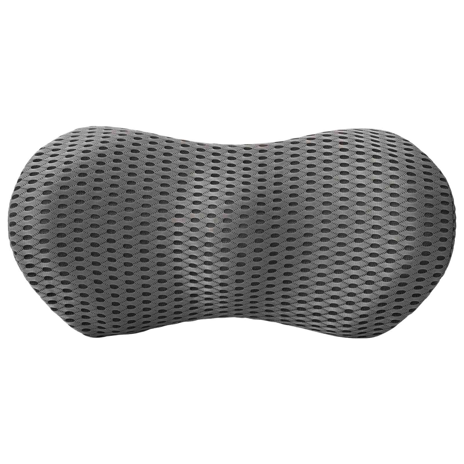 vidaXL Rückenkissen Grau Viscoschaum 47,5 x 23 x 12 cm