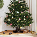 vidaXL Weihnachtsbaumständer Antikes Kupfer 40 x 40 x 20,5 cm Stahl