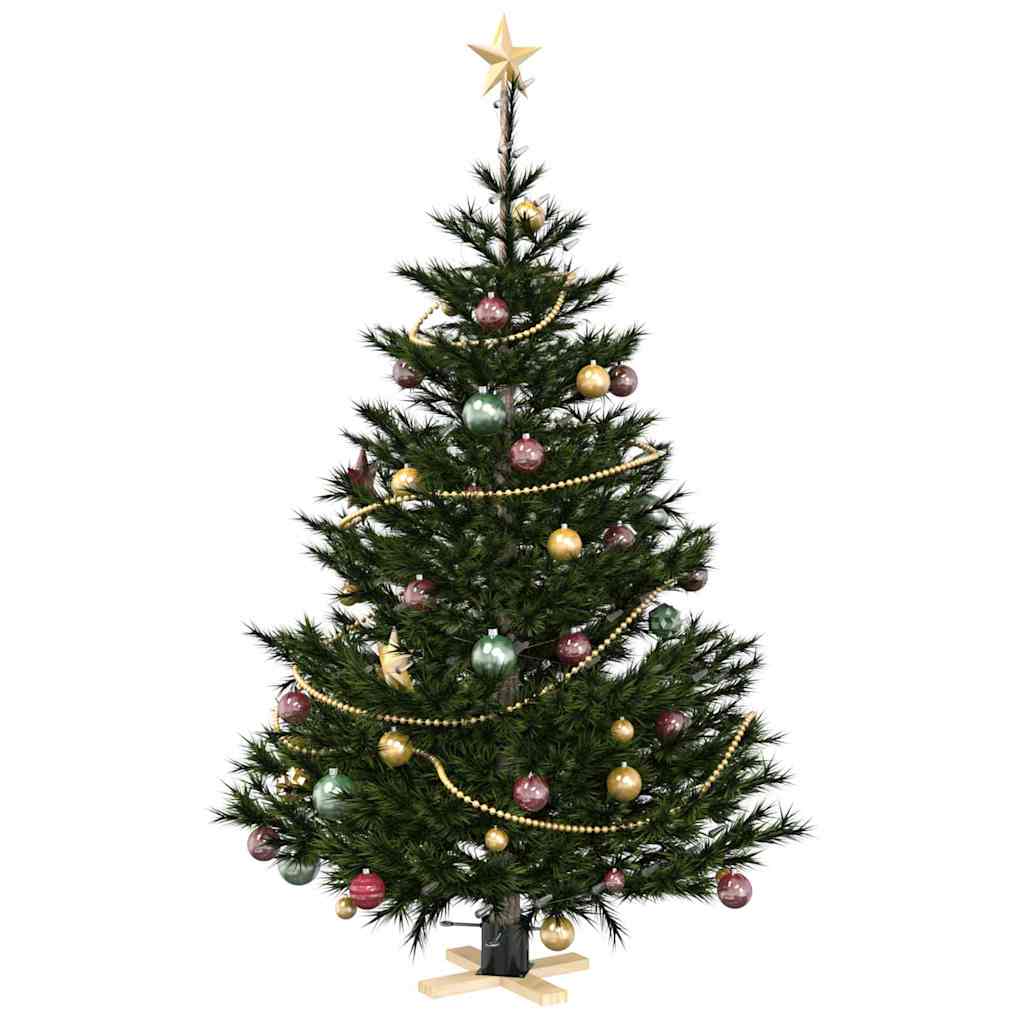vidaXL Weihnachtsbaumständer 1.73 Schwarz 50 x 50 x 16 cm