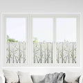 vidaXL Statische Fensterfolie Bambus-Muster 45 x 500 cm PVC