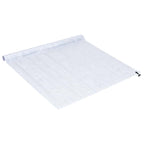 vidaXL Statische Fensterfolie Bambus-Muster 45 x 500 cm PVC