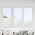 vidaXL Statische Fensterfolie Stern-Muster 90 x 500 cm PVC