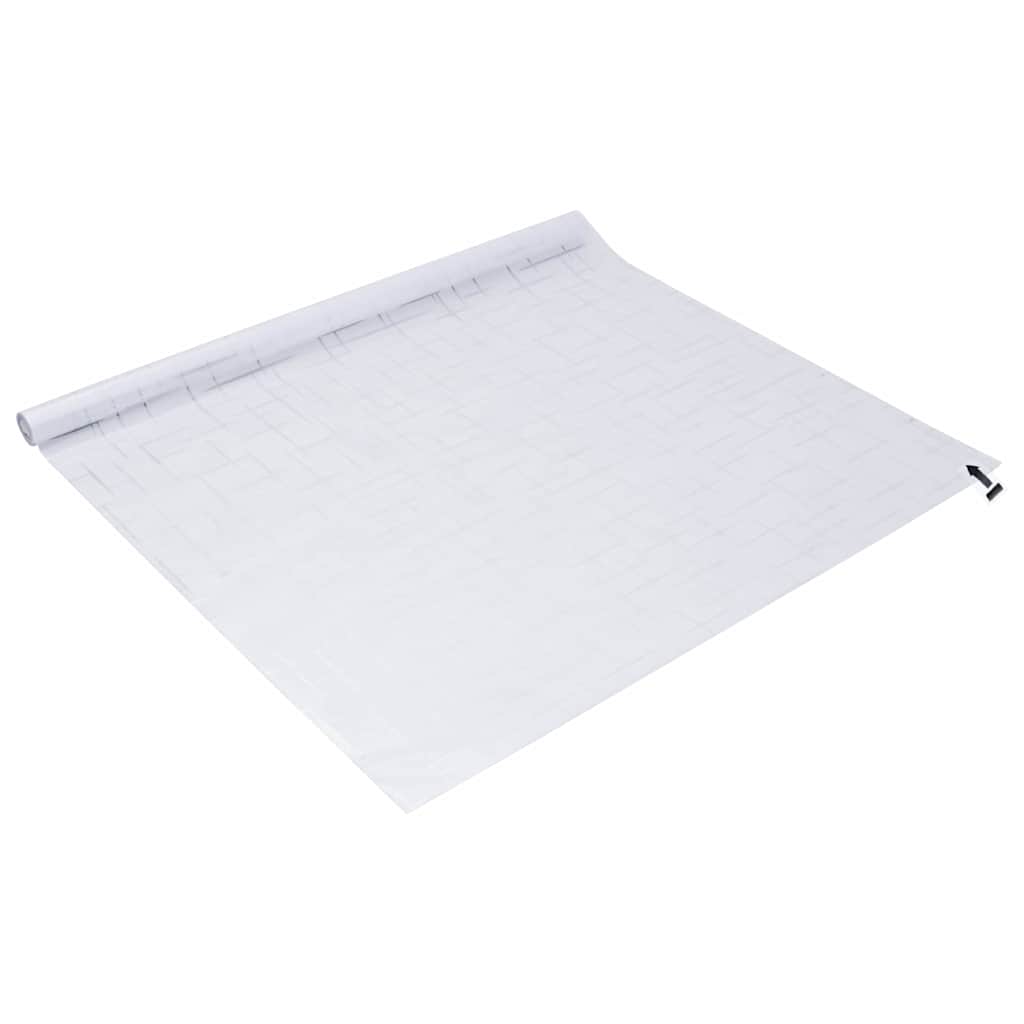 vidaXL Statische Fensterfolie Stern-Muster 90 x 500 cm PVC