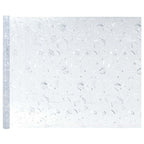 vidaXL Statische Fensterfolie Blumen-Muster 45 x 500 cm PVC