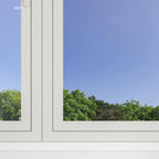vidaXL Statische Reflektierende Solarfensterfolie Silber 45 x 2000 cm