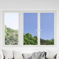 vidaXL Statische Reflektierende Solarfensterfolie Silber 45 x 2000 cm