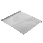 vidaXL Statische Reflektierende Solarfensterfolie Silber 45 x 2000 cm