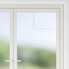 vidaXL Selbstklebende Fensterfolie Frostiges Grau 45 x 2000 cm PVC