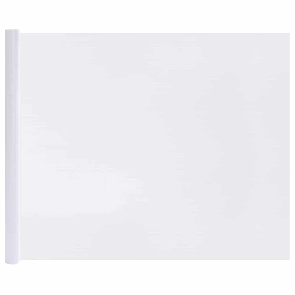 vidaXL Selbstklebende Fensterfolie Frostiges Grau 45 x 2000 cm PVC