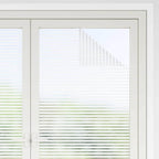 vidaXL Selbstklebende Fensterfolie Mattierte Streifen 90 x 500 cm PVC