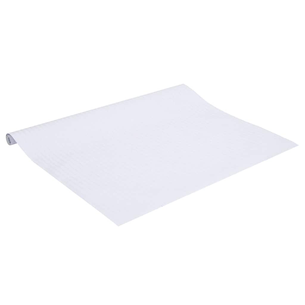 vidaXL Selbstklebende Fensterfolie Mattierte Streifen 90 x 500 cm PVC
