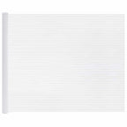 vidaXL Selbstklebende Fensterfolie Mattierte Streifen 90 x 500 cm PVC