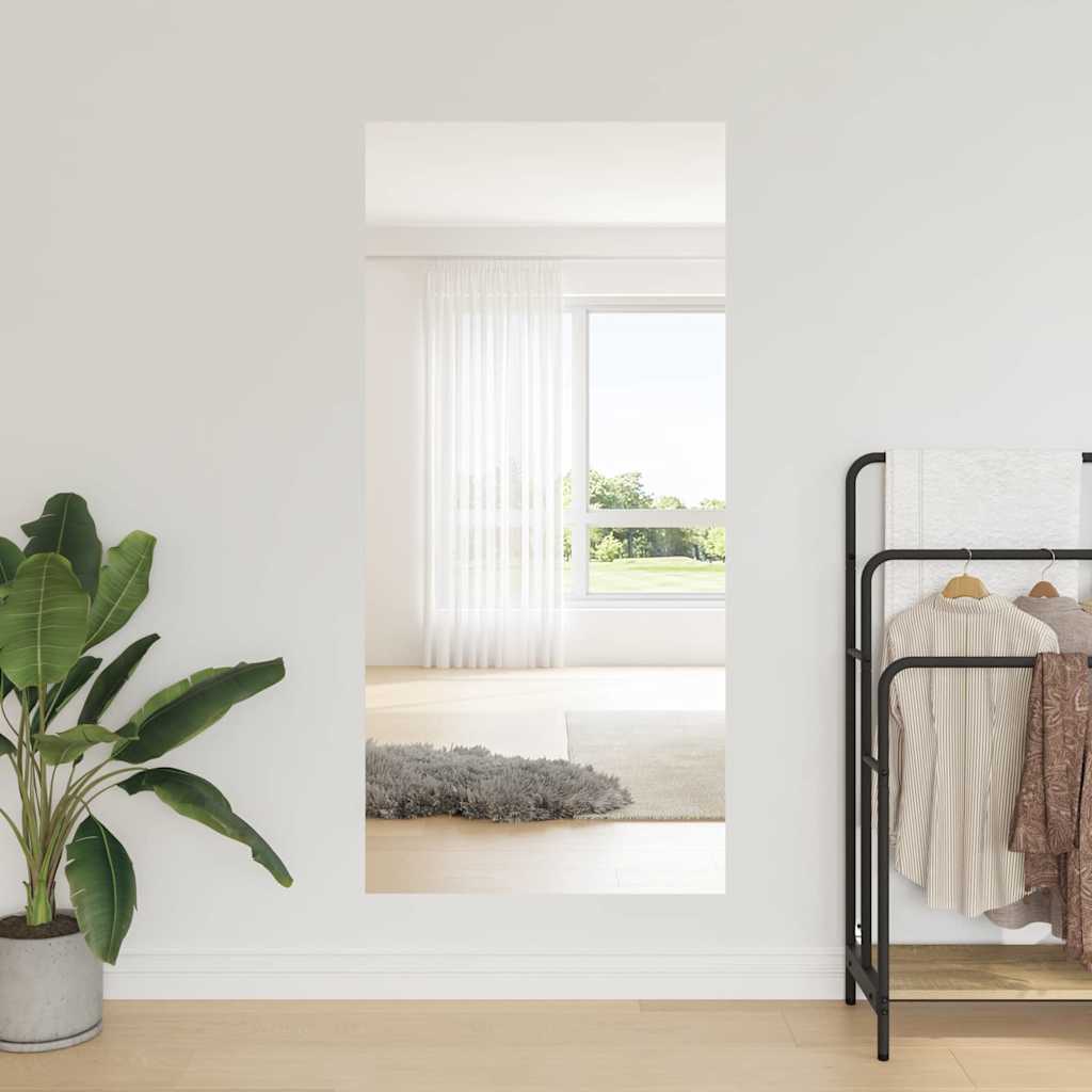 vidaXL Selbstklebende Spiegelfolie Silber 90 x 2000 cm PET