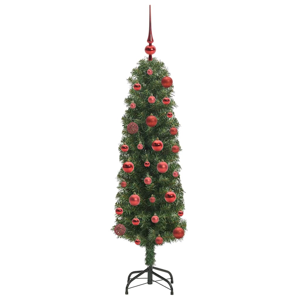 vidaXL Künstlicher Weihnachtsbaum mit 150 LEDs mit Ständer Grün 120 cm