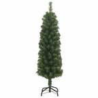 vidaXL Künstlicher Weihnachtsbaum mit 150 LEDs mit Ständer Grün 120 cm