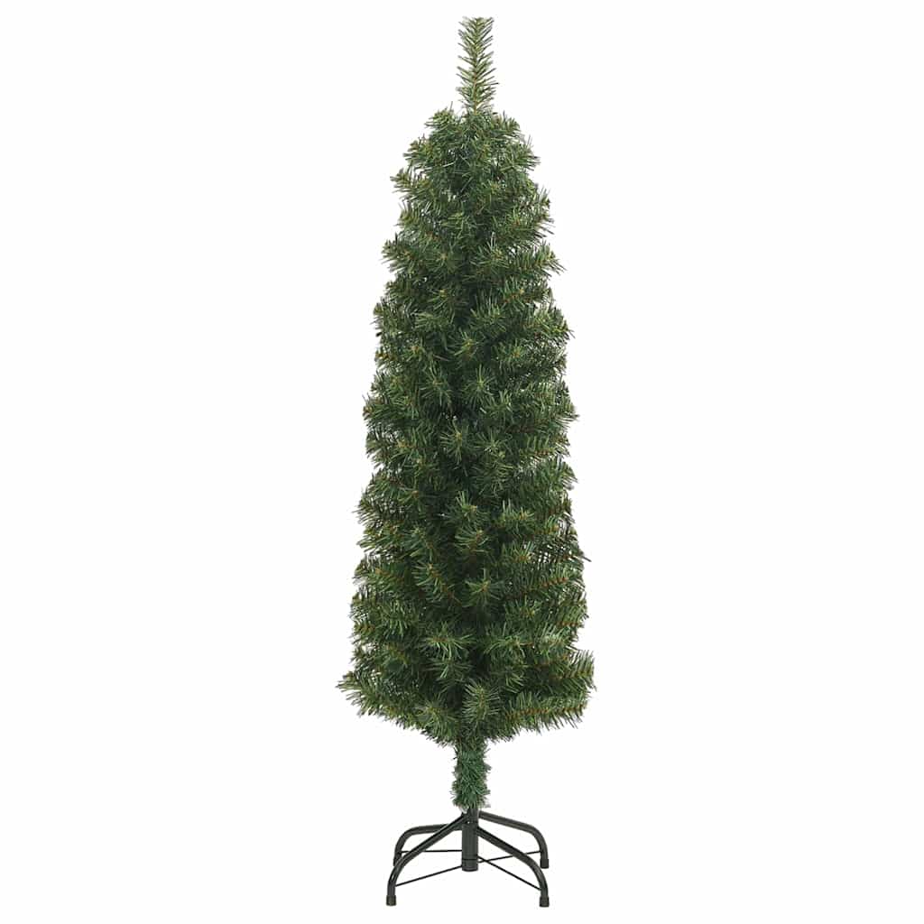 vidaXL Künstlicher Weihnachtsbaum mit 150 LEDs mit Ständer Grün 120 cm