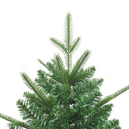 vidaXL Künstlicher vorbeleuchteter Weihnachtsbaum Grün 180 cm