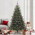 vidaXL Künstlicher Weihnachtsbaum mit 300 LEDs Grün 210 cm