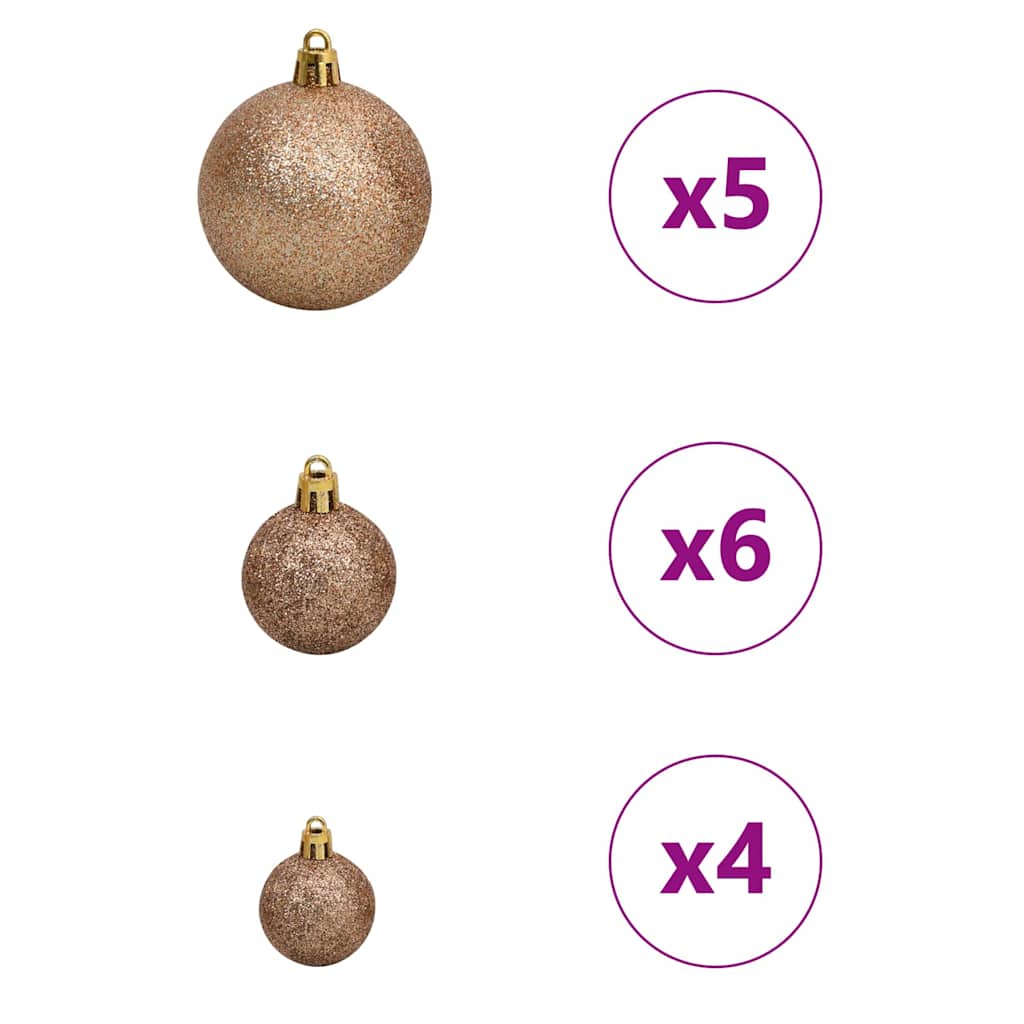 vidaXL Künstlicher Weihnachtsbaum Grün 150 cm PVC, Plastik und Stahl