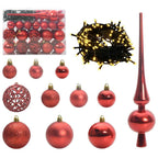 vidaXL Künstlicher geflammter Weihnachtsbaum 150 LEDs Grün 120 cm