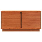 vidaXL TV-Schränk Wachsbraun 80 x 35 x 40,5 cm Massives Kiefernholz