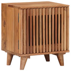 vidaXL Handgefertigter Nachttisch Teakbraun 40 x 30 x 45 cm