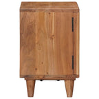 vidaXL Handgefertigter Nachttisch Teakbraun 40 x 30 x 45 cm
