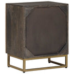 vidaXL Handgefertigter Nachttisch Kaffeebraun 40 x 30 x 50 cm
