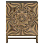 vidaXL Handgefertigter Nachttisch Kaffeebraun 40 x 30 x 50 cm