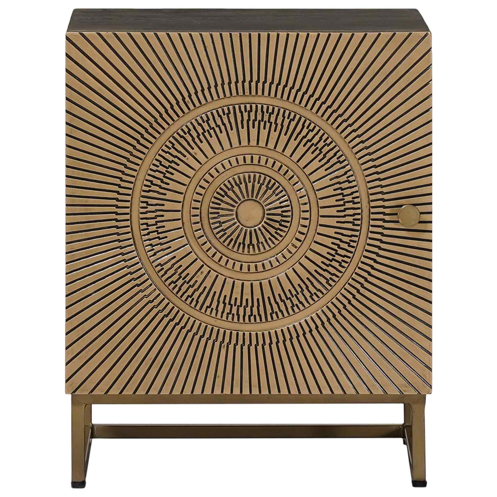vidaXL Handgefertigter Nachttisch Kaffeebraun 40 x 30 x 50 cm