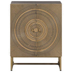 vidaXL Sideboard Messing 53,5 x 30 x 70 cm