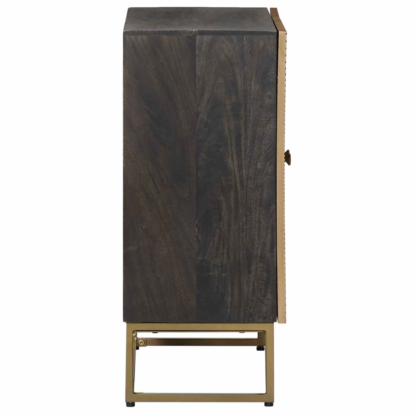 vidaXL Sideboard Messing 53,5 x 30 x 70 cm