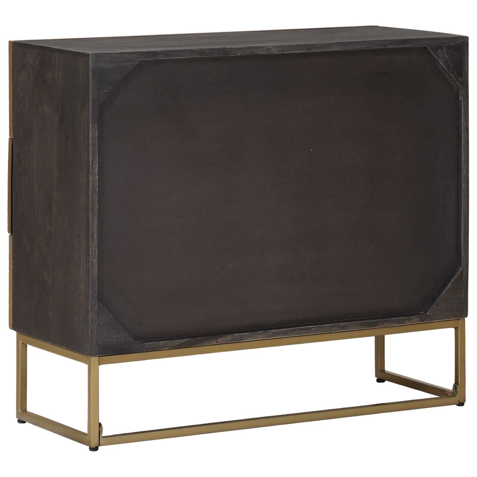 vidaXL Schubladenschrank mit Schubladen Messing 75 x 30 x 65 cm