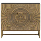vidaXL Schubladenschrank mit Schubladen Messing 75 x 30 x 65 cm