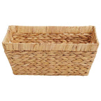 vidaXL Aufbewahrungskörbe 2 pcs Natur 38 x 28 x 15 cm Wasserhyazinthe