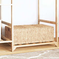 vidaXL Aufbewahrungsbox Natur 60 x 38 x 20 cm Wasserhyazinthe