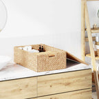 vidaXL Aufbewahrungsbox Natur 60 x 38 x 20 cm Wasserhyazinthe