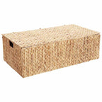 vidaXL Aufbewahrungsbox Natur 60 x 38 x 20 cm Wasserhyazinthe