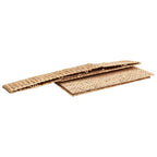 vidaXL Aufbewahrungsbox Natur 60 x 38 x 20 cm Wasserhyazinthe