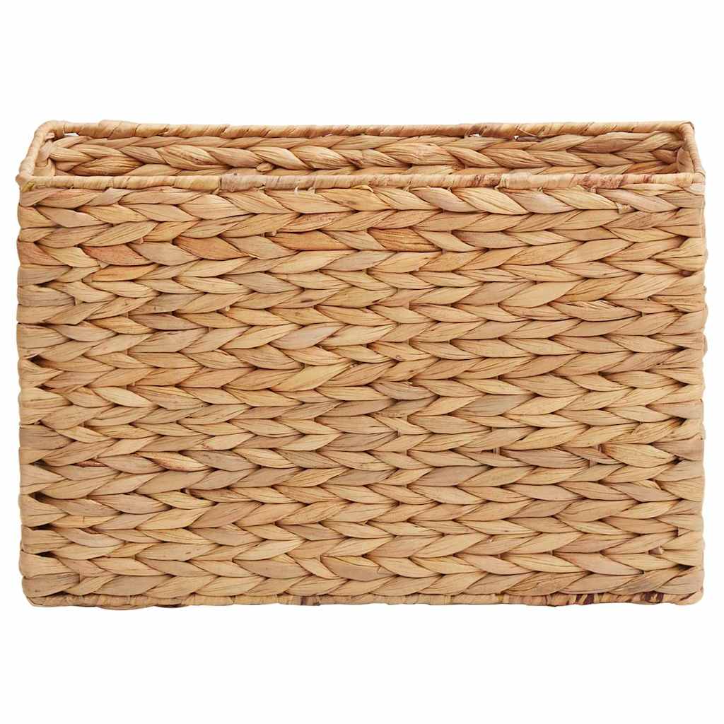 vidaXL Zeitschriftenkörbe 2 pcs Natur 39 x 14 x 25 cm Wasserhyazinthe