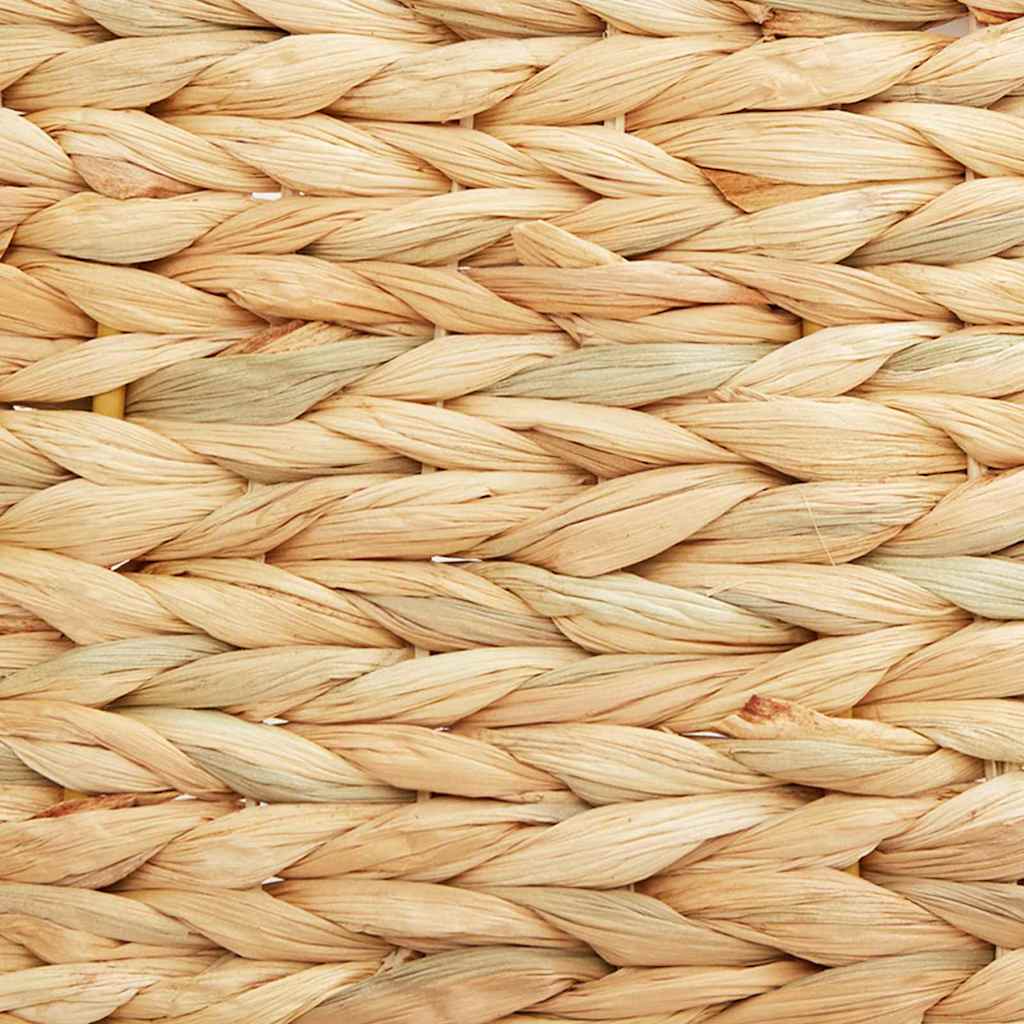 vidaXL Weihnachtsbaumkragen Braun 90 x 90 x 28 cm Wasserhyazinthe