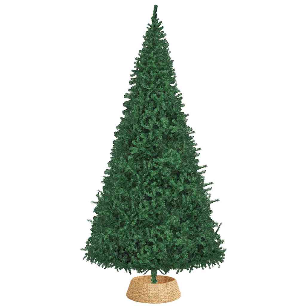 vidaXL Weihnachtsbaumkragen Braun 90 x 90 x 28 cm Wasserhyazinthe
